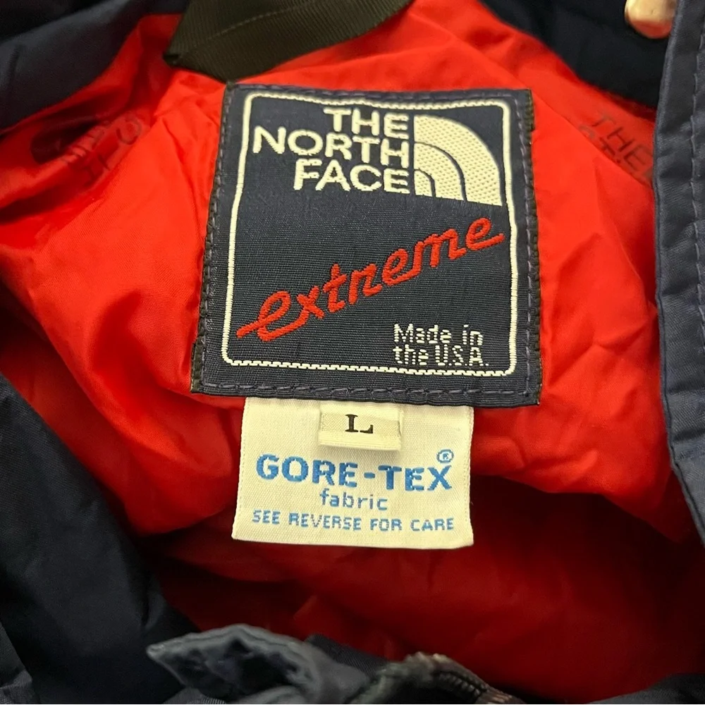 Vtg 1985 The North Face Extreme Jacket L USA Gore-Tex Rare OG Sleeve Logo